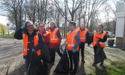 Zwerfvuil opruimdag 