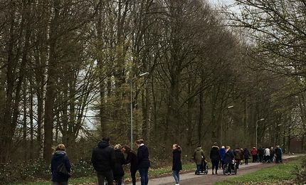 wandelclub Van Neynsel Eemwijk en de Grevelingen, samen met wij Willen Wandelen tijdens NL-doet 