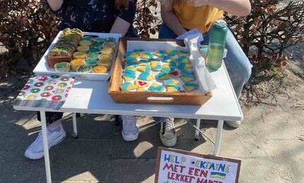KC aan de Oosterplas, Benefietactie voor Oekraine 