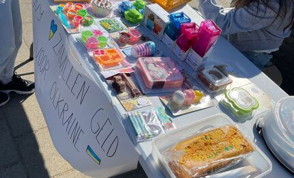 KC aan de Oosterplas, Benefietactie voor Oekraine 