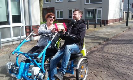 Camiel bedankt, ©Mieke Verberne 