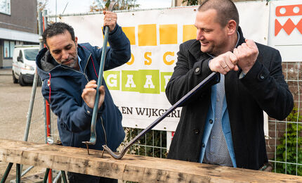 Ontspijkeren voor bouw Boschgaard 