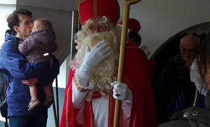 Sinterklaas bij dierenparkje Oosterhoeve 