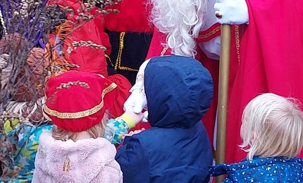 Sinterklaas bij dierenparkje Oosterhoeve 