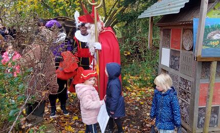 Sinterklaas bij dierenparkje Oosterhoeve 