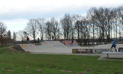 Skateramp bij Oosterplas 