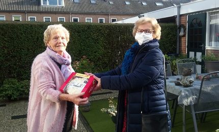 Taart voor Nel van den Wildenberg 