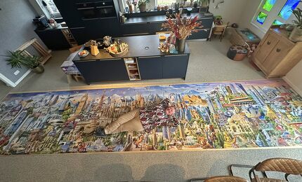 Puzzel van 42.000 stukjes 