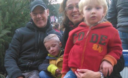 Hank, Inge, Fedde en Jannes Koeslag     ©Mieke Verberne 