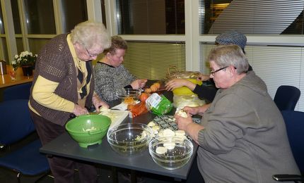 kook- en eetclub "onder de pannen"     ©Mieke Verberne 