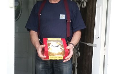 Bedankt, taart voor Joep 