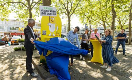 Inzamelbox oude medicijnen © Roel van der Aa 