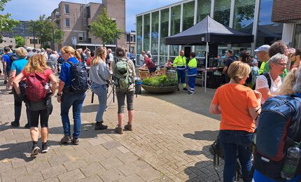 Start avond 4*daagse bij de Stolp 