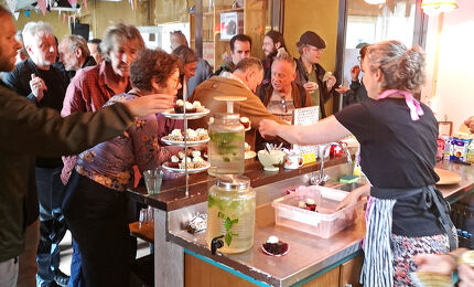 Start avond 4*daagse bij de Stolp 