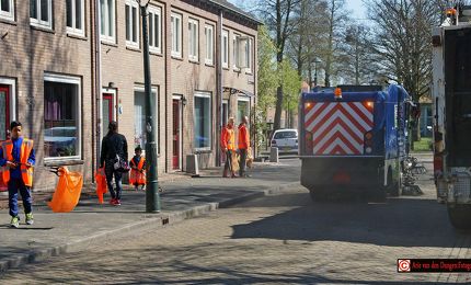 Schoonmaak actie Graafsewijk Noord    ©Arie van den Dungen 