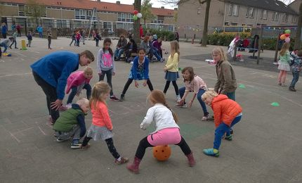 Rugby bij de gezondheidsweek 