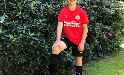 Voetbaltalent Glenn Haaster 