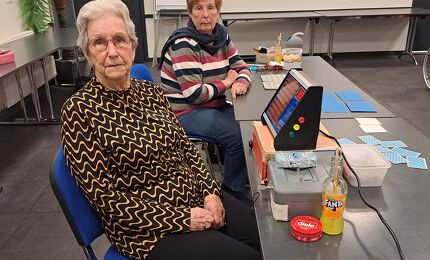 Bingo in de Stolp met Mien en Dora 