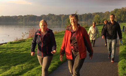 Wandelteam van Samen Beter voltooit de Nationale Diabetes Chalenge 