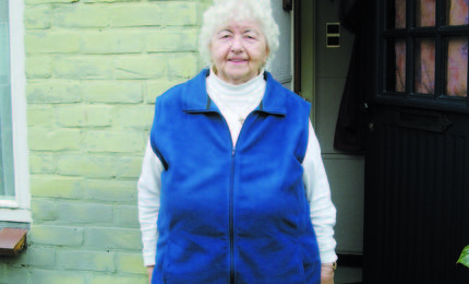 Achter de voordeur bij Dora Triebel 