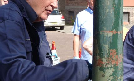 Lantaarnpaalproject, Paul Hilgers, © Wim Verberne 