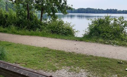 Plekje bij de Oosterplas om even te zitten 
